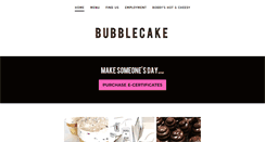 Desktop Screenshot of bubblecake.com